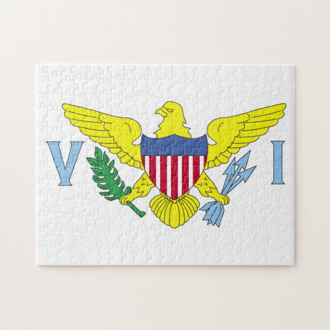 Flag of the United States Virgin Islands Jigsaw Puzzle (Horizontal)