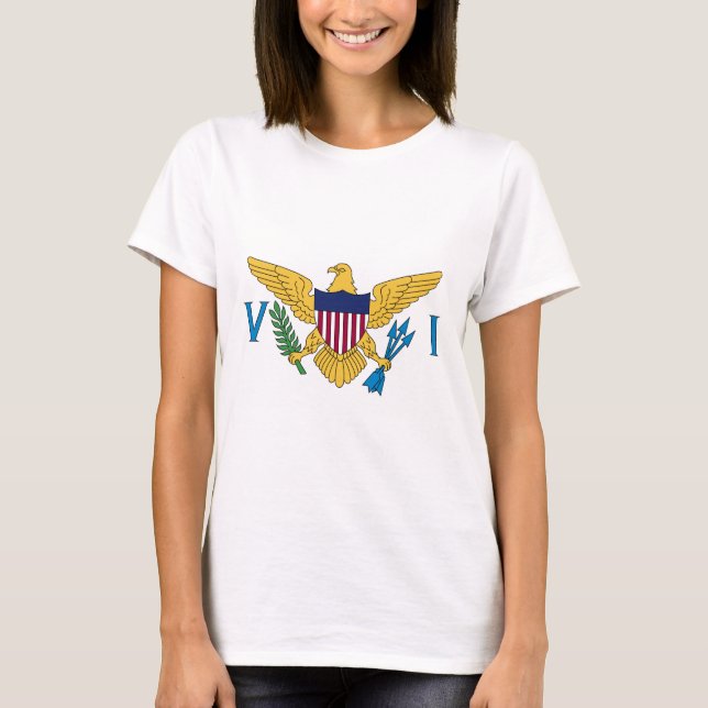 Flag of the US Virgin Islands T-Shirt (Front)
