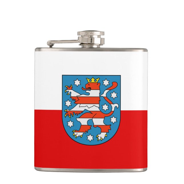Flag of Thuringia Flask (Front)