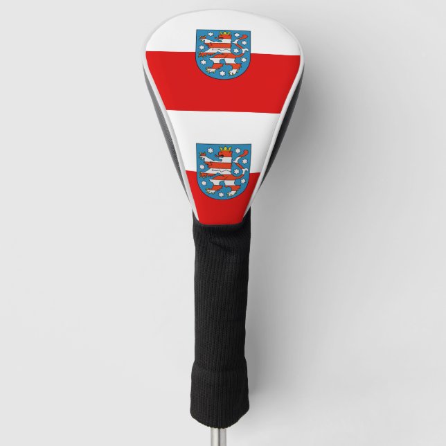 Flag of Thuringia Golf Head Cover (Front)