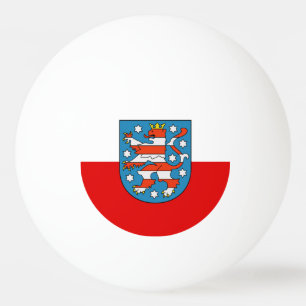 Flag of Thuringia Ping Pong Ball