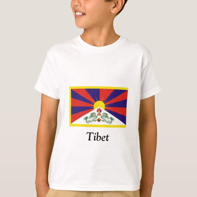 Flag of Tibet T-Shirt (Front)
