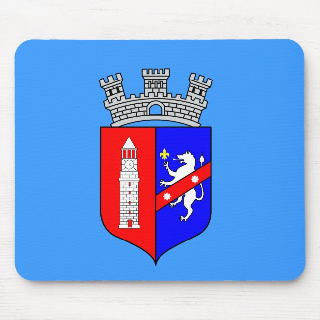 Flag of Tirana, Albania  Mouse Pad (Front)