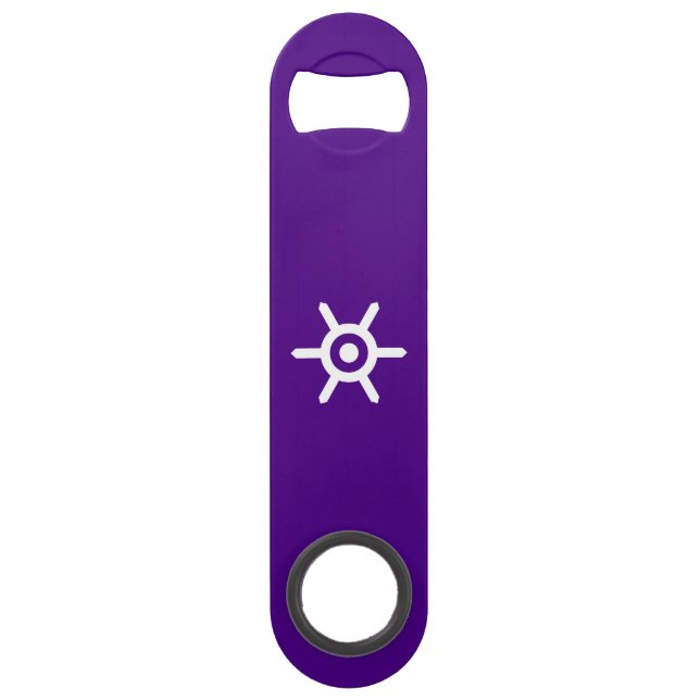 Flag of Tokyo prefecture, Japan Bar Key (Front)