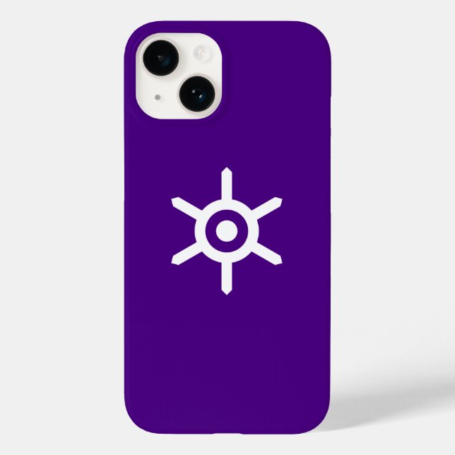 Flag of Tokyo prefecture, Japan Case-Mate iPhone Case (Back)