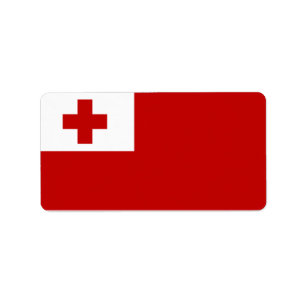 Flag of Tonga Labels