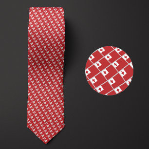 Flag of Tonga Pattern Tie