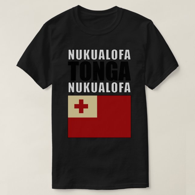 Flag of Tonga T-Shirt (Design Front)