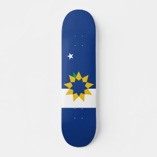 Flag of Topeka, Kansas Skateboard