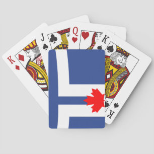 Flag of Toronto, Ontario Classic Playing Cards