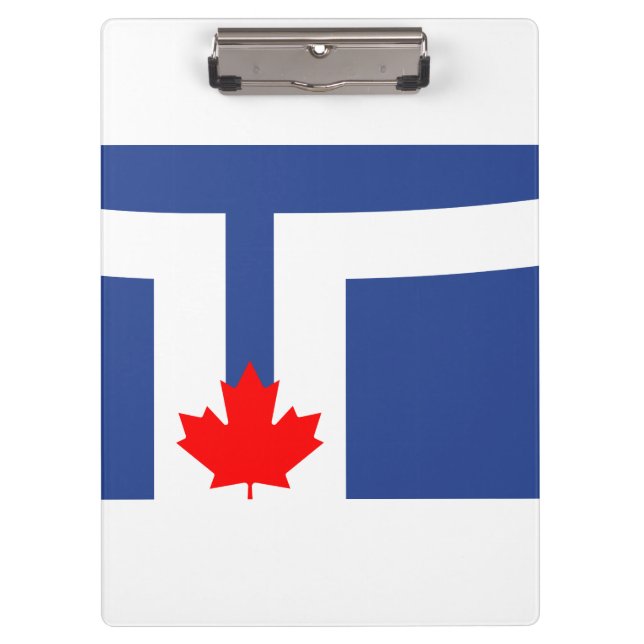 Flag of Toronto, Ontario Clipboard (Front)