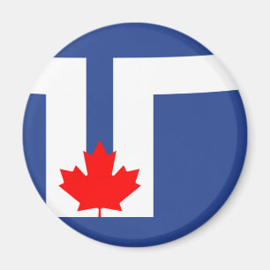 Flag of Toronto, Ontario Magnet