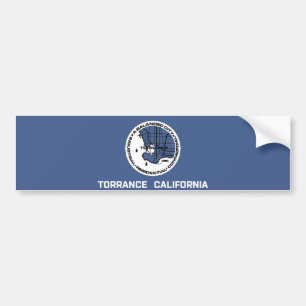 Flag of Torrance (California) Bumper Sticker
