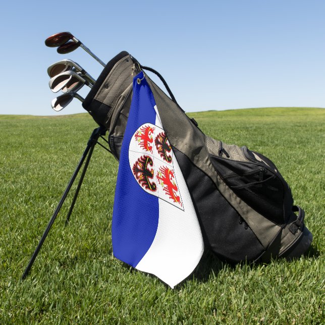 Flag of Trentino-Alto Adige (Italy) Golf Towel (Green)