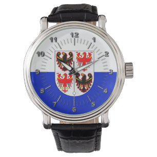 Flag of Trentino Alto Adige (Italy) Watch