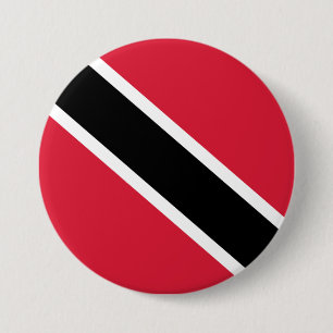 Flag of Trinidad and Tobago 7.5 Cm Round Badge