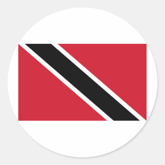 Flag of Trinidad and Tobago Classic Round Sticker