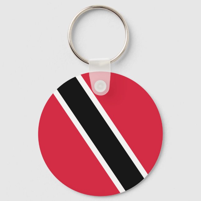Flag of Trinidad and Tobago Key Ring (Front)