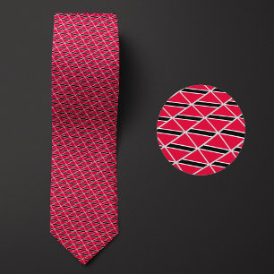 Flag of Trinidad and Tobago Pattern Tie
