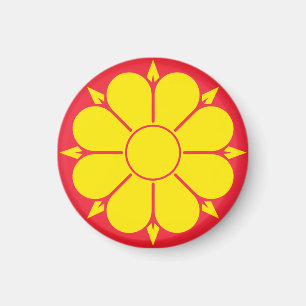 Flag of Trondheim, Norway Magnet