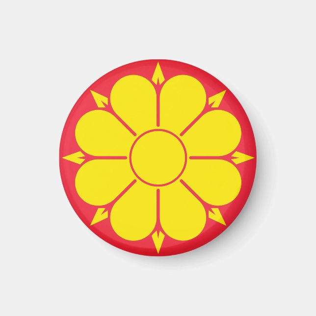 Flag of Trondheim, Norway Magnet (Front)