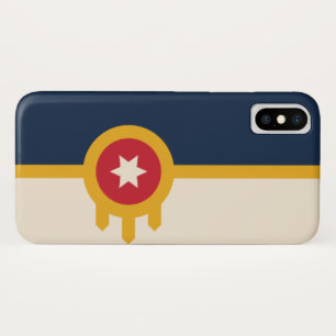 Flag of Tulsa (Oklahoma) iPhone X Case