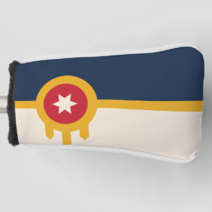 Flag of Tulsa, Oklahoma Golf Head Cover