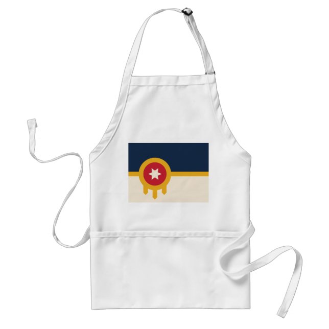 Flag of Tulsa, Oklahoma Standard Apron (Front)