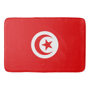 Flag of Tunisia Bath Mat