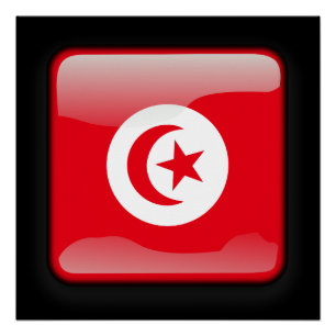 Flag of Tunisia Poster