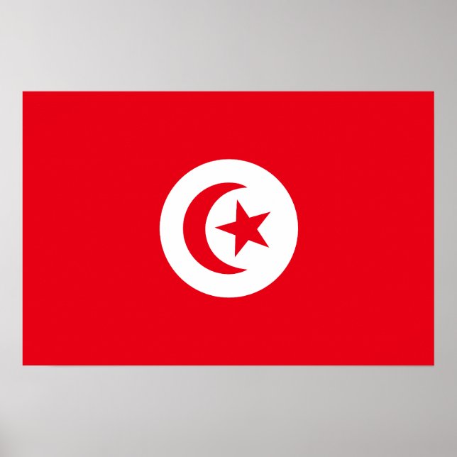 Flag of Tunisia Poster (Front)