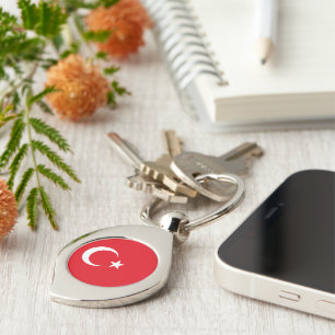 Flag of Turkey Key Ring