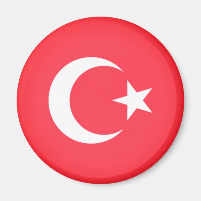 Flag of Turkey Magnet (Front)