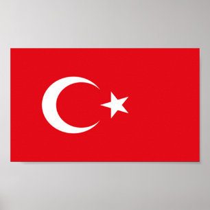 Flag of Turkey Poster