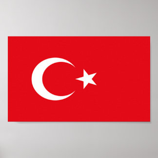 Flag of Turkey Poster