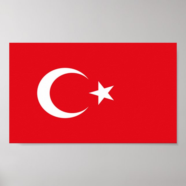 Flag of Turkey Poster (Front)