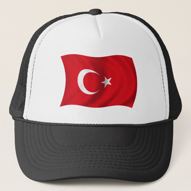 Flag of Turkey Trucker Hat (Front)