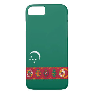 Flag of Turkmenistan iPhone 8/7 Case