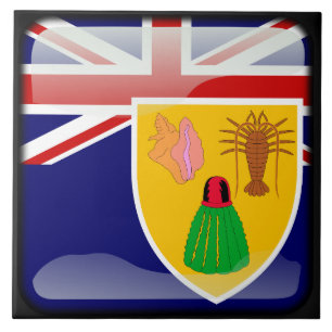 Flag of Turks and Caicos Islands Tile