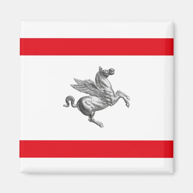 Flag of Tuscany, ITALY Magnet (Front)