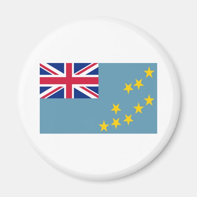 Flag of Tuvalu Magnet (Front)