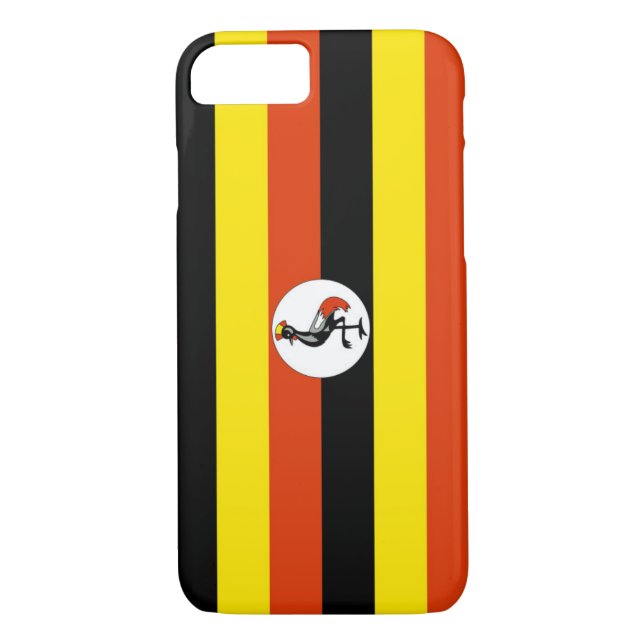 Flag of Uganda Case-Mate iPhone Case (Back)