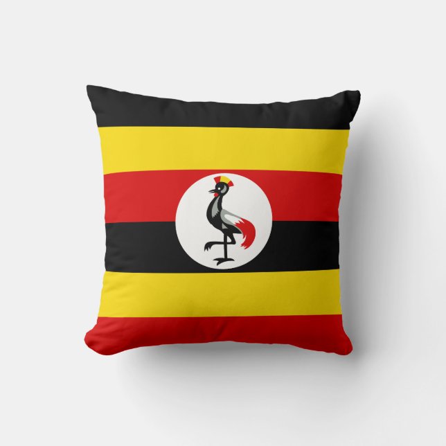 Flag of Uganda Cushion (Front)
