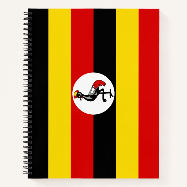 Flag of Uganda Notebook (Front)