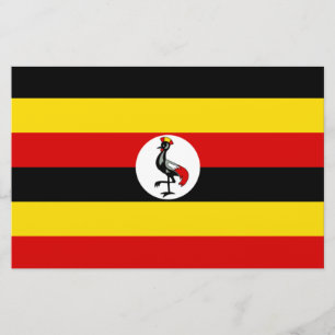 Flag of Uganda Stationery