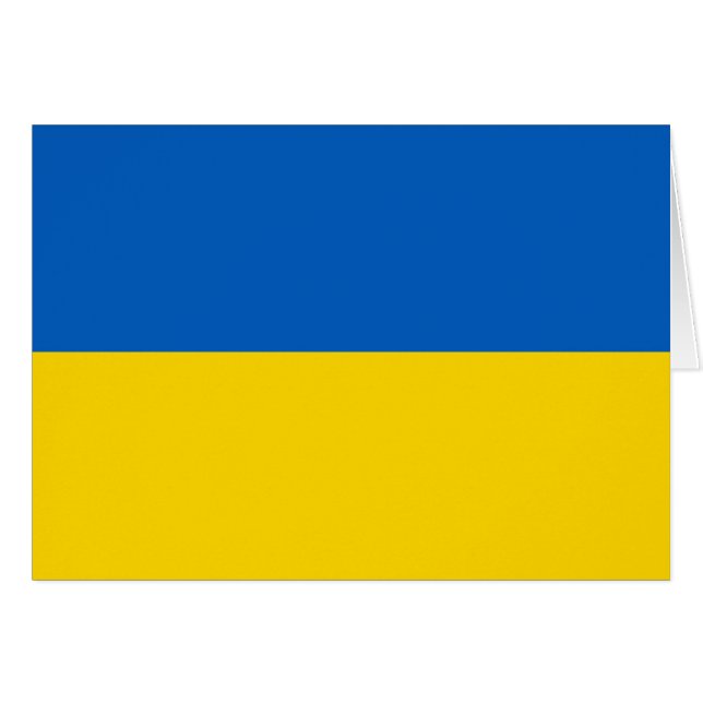 Flag of Ukraine (Front Horizontal)