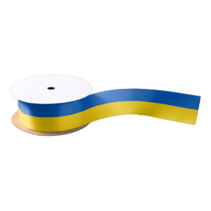 Flag of Ukraine - Прапор України Satin Ribbon