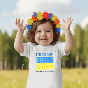 Flag of UKRAINE Baby T-Shirt
