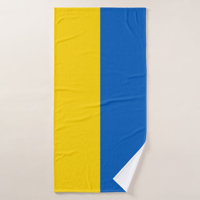 Flag of Ukraine Bath Towel (Bath Towel)