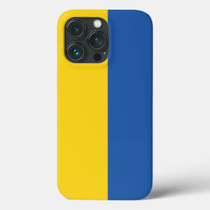 Flag of Ukraine Button iPhone 13 Pro Case